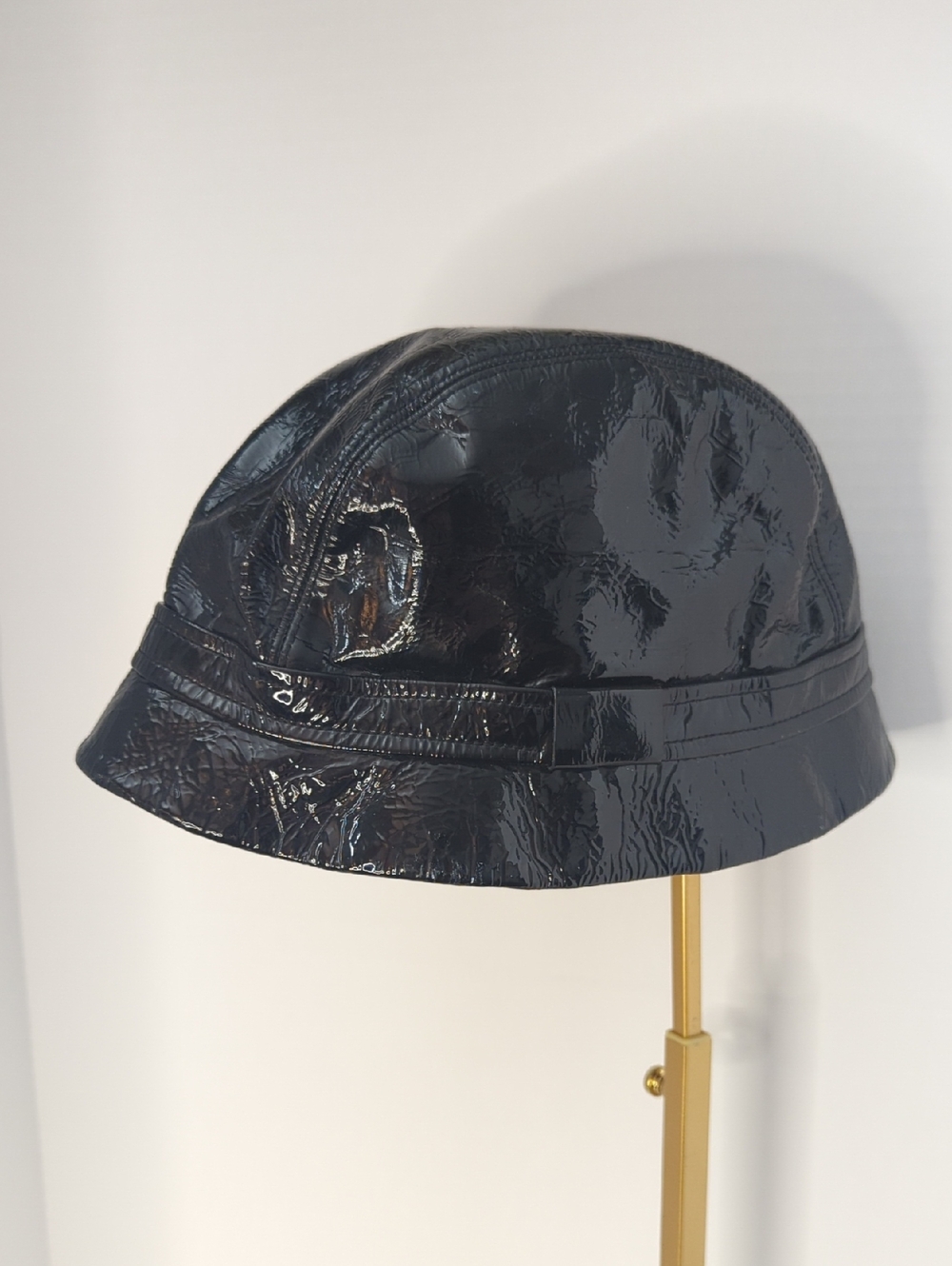 Coach Patent Leather Hat - Small